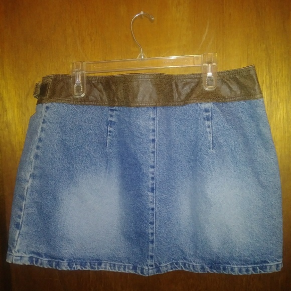 Blue Jean mini skirt - Picture 4 of 4